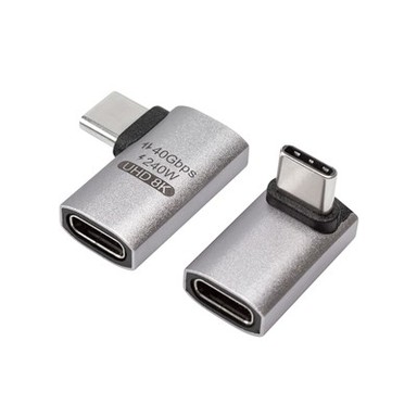 8К 240В УСБ 4 десно горе/доле угаони УСБ Ц адаптер