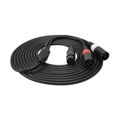 КСЛР женски-двоструки КСЛР мушки И разделни аудио кабл